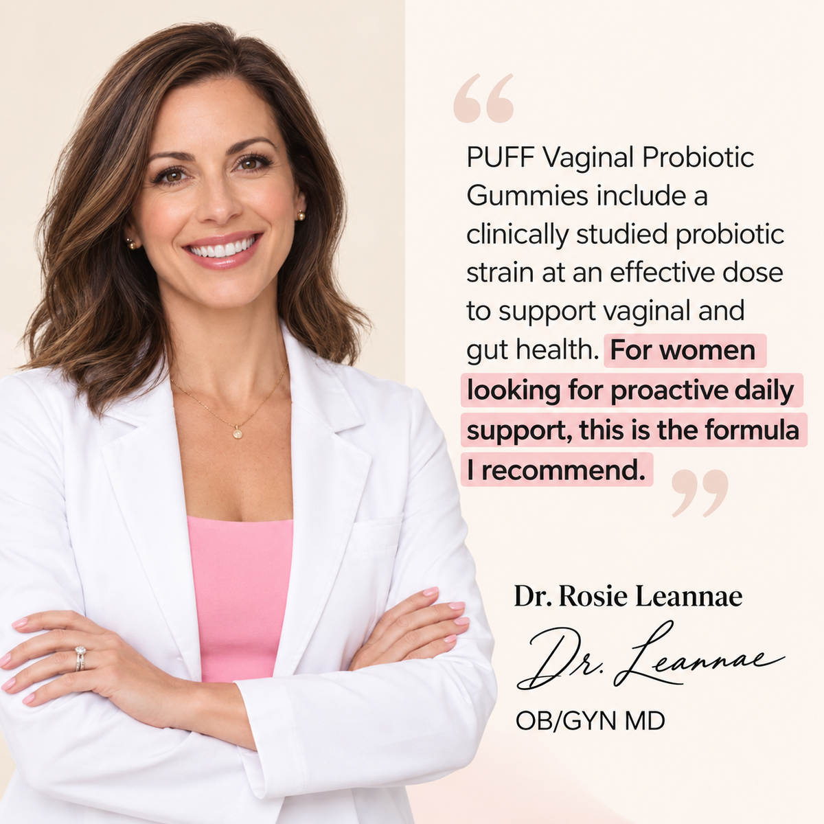 Vaginal probiotics